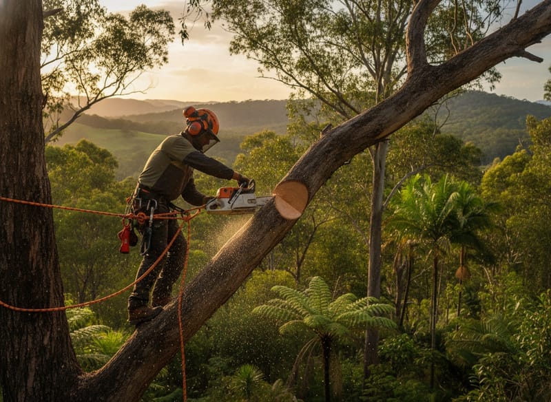 Tree Lopping performed by Cairns Arborist in the Cairns